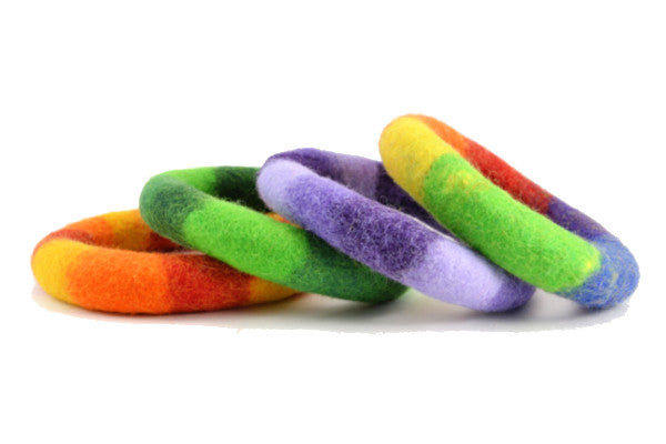 Felted Wool Tug Ring