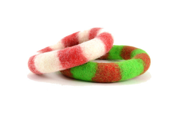 Felted Wool Tug Ring