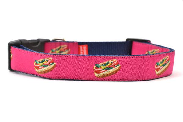 Hotdog dog collar new arrivals