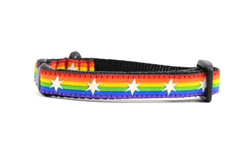 Rainbow Pride Breakaway Cat Collar