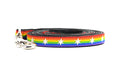 Rainbow Pride Six Point Star Dog Leashes